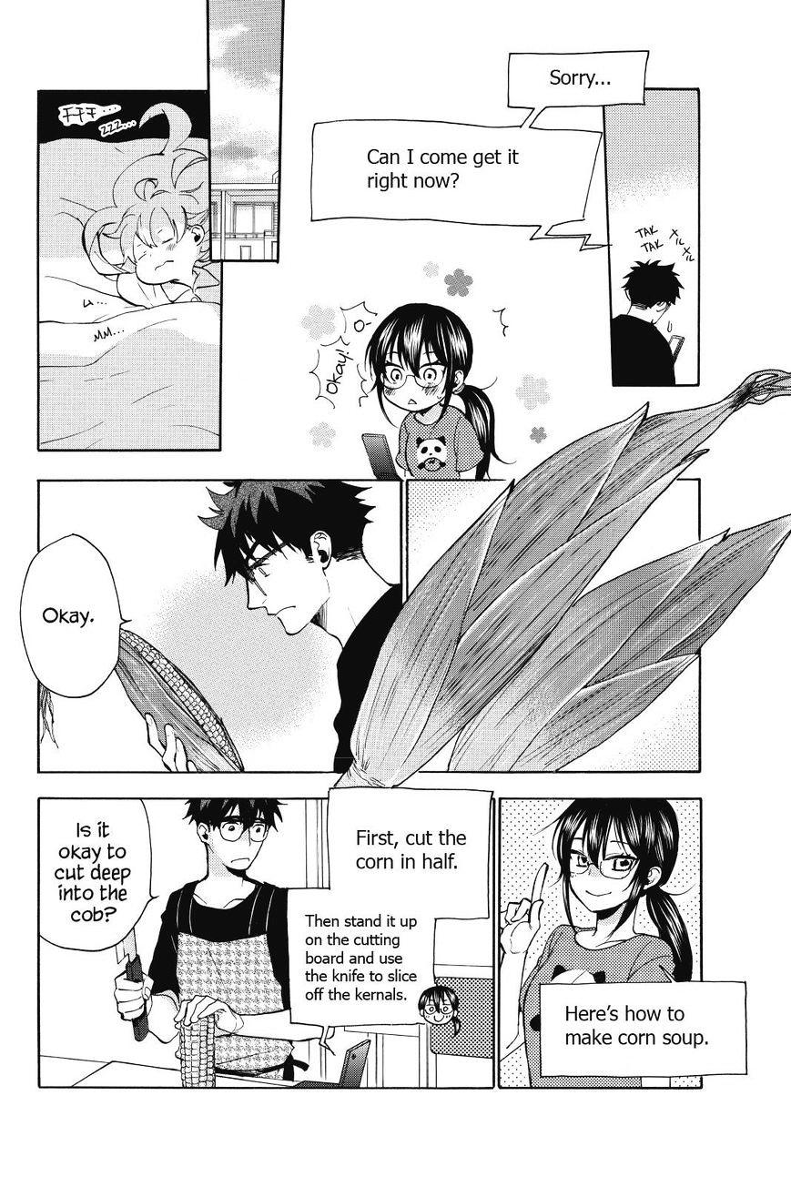 Amaama to Inazuma Chapter 26 page 30 - Chapter 26 : A Cat, Tsumugi, and Corn Soup (Fixed)
