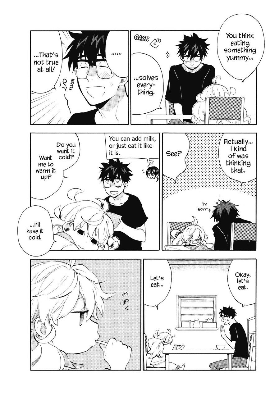 Amaama to Inazuma Chapter 26 page 33 - Chapter 26 : A Cat, Tsumugi, and Corn Soup (Fixed)