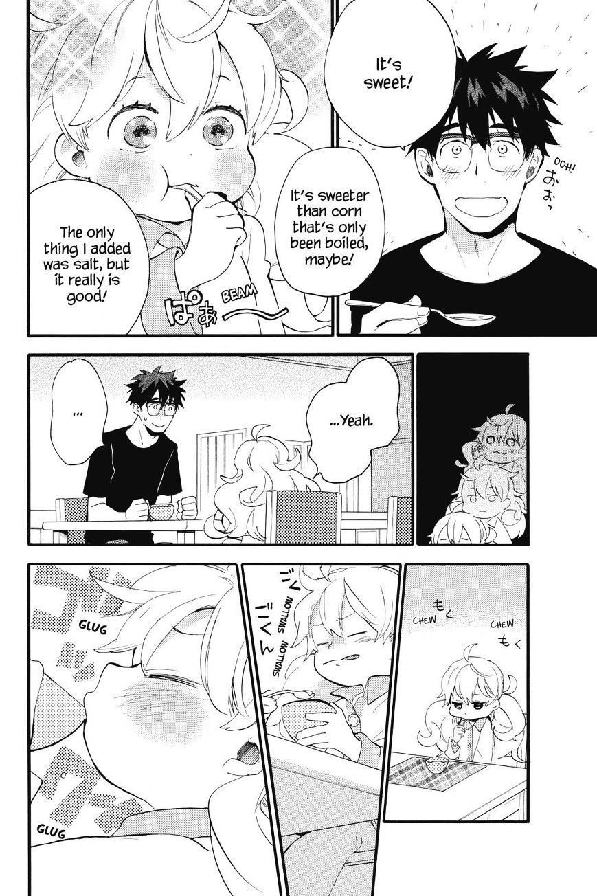 Amaama to Inazuma Chapter 26 page 34 - Chapter 26 : A Cat, Tsumugi, and Corn Soup (Fixed)