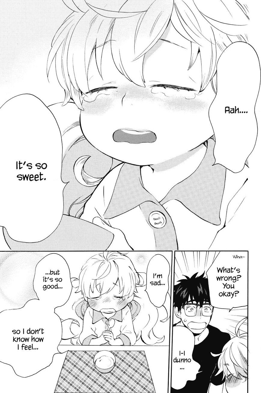 Amaama to Inazuma Chapter 26 page 35 - Chapter 26 : A Cat, Tsumugi, and Corn Soup (Fixed)