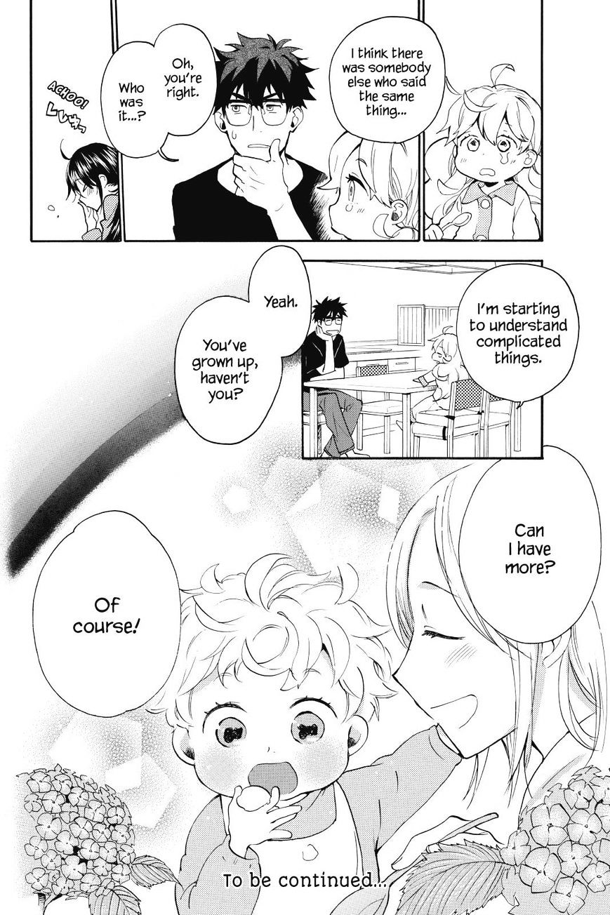 Amaama to Inazuma Chapter 26 page 36 - Chapter 26 : A Cat, Tsumugi, and Corn Soup (Fixed)