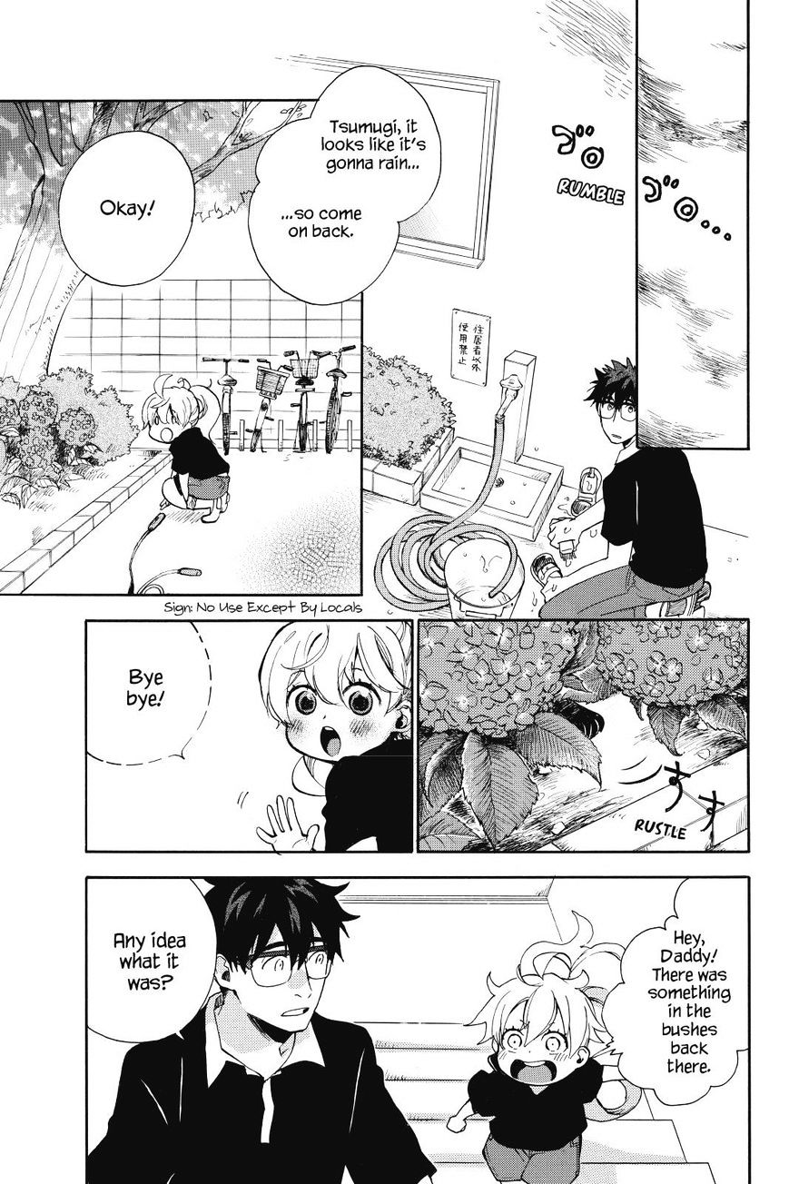 Amaama to Inazuma Chapter 26 page 5 - Chapter 26 : A Cat, Tsumugi, and Corn Soup (Fixed)