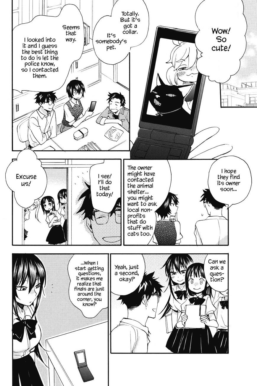 Amaama to Inazuma Chapter 26 page 8 - Chapter 26 : A Cat, Tsumugi, and Corn Soup (Fixed)
