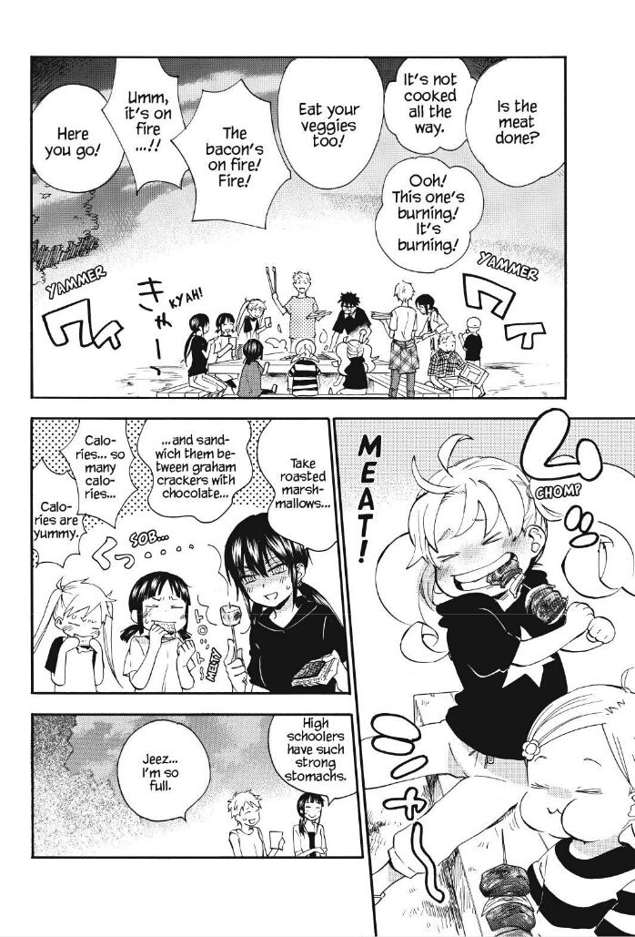 Amaama to Inazuma Chapter 27 page 11 - Chapter 27 : Camping Bread, and the Magical Girls