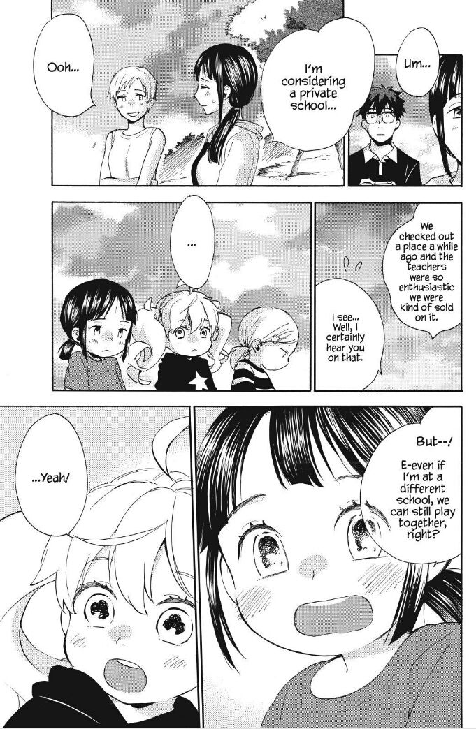 Amaama to Inazuma Chapter 27 page 14 - Chapter 27 : Camping Bread, and the Magical Girls