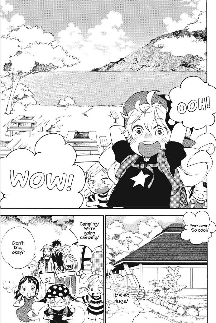Amaama to Inazuma Chapter 27 page 2 - Chapter 27 : Camping Bread, and the Magical Girls