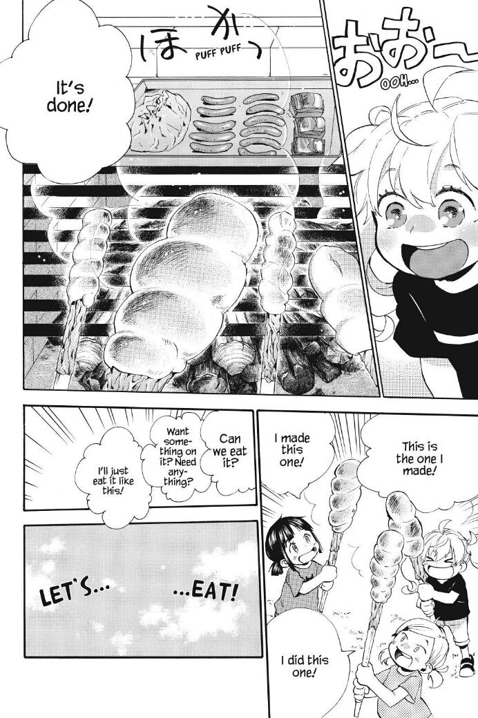 Amaama to Inazuma Chapter 27 page 33 - Chapter 27 : Camping Bread, and the Magical Girls