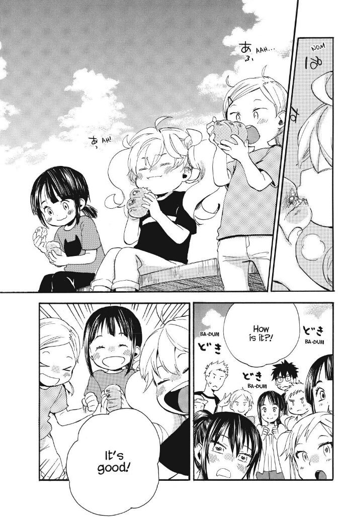 Amaama to Inazuma Chapter 27 page 34 - Chapter 27 : Camping Bread, and the Magical Girls