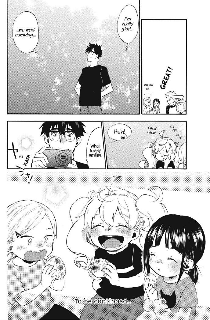 Amaama to Inazuma Chapter 27 page 35 - Chapter 27 : Camping Bread, and the Magical Girls