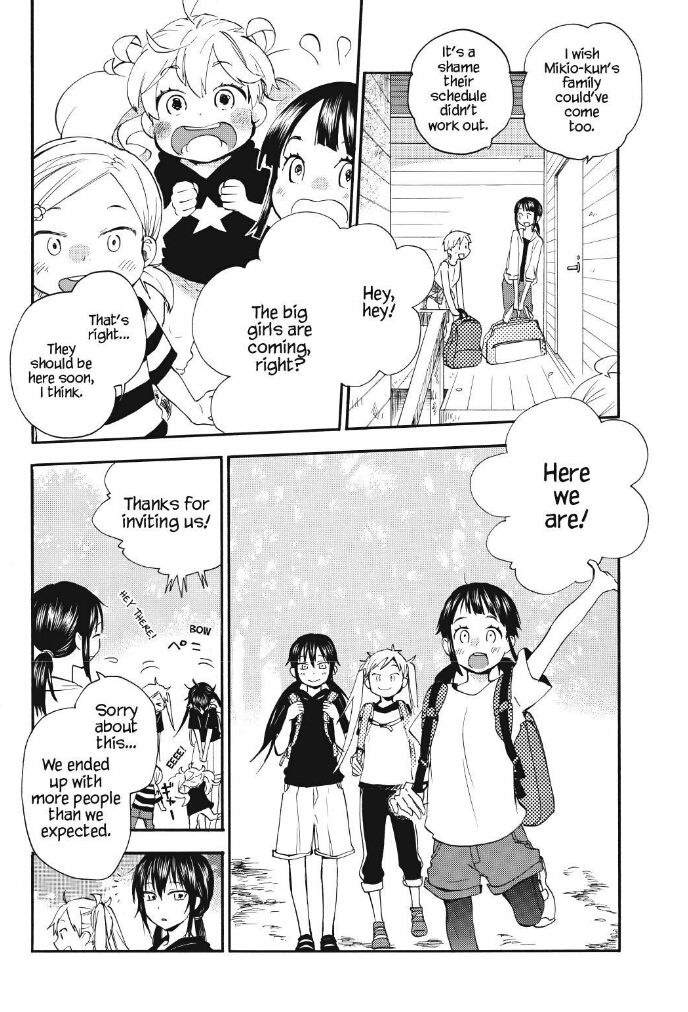 Amaama to Inazuma Chapter 27 page 5 - Chapter 27 : Camping Bread, and the Magical Girls