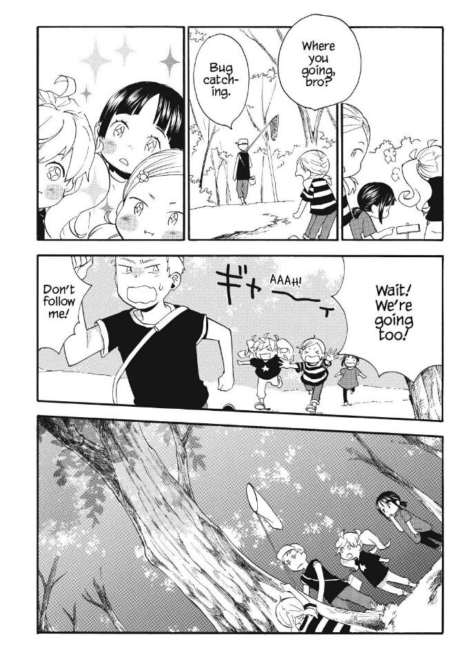 Amaama to Inazuma Chapter 27 page 8 - Chapter 27 : Camping Bread, and the Magical Girls