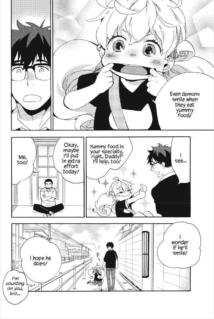 Amaama to Inazuma Chapter 28 page 12 - Chapter 28 : Uncle & Sanma