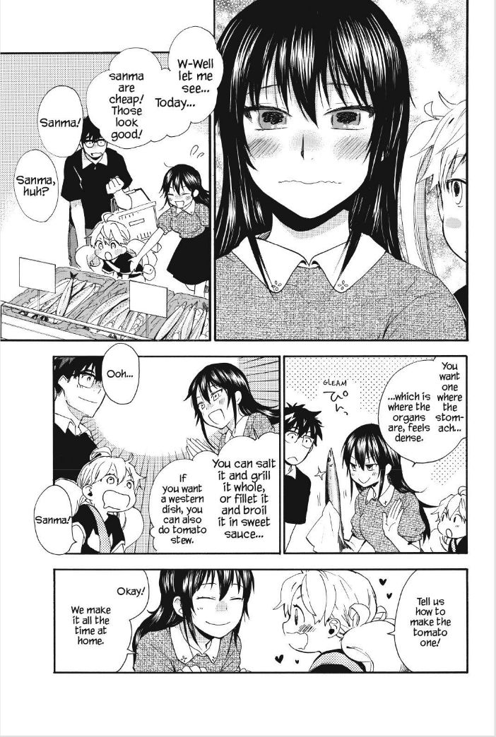 Amaama to Inazuma Chapter 28 page 15 - Chapter 28 : Uncle & Sanma