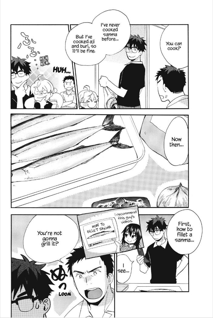 Amaama to Inazuma Chapter 28 page 18 - Chapter 28 : Uncle & Sanma