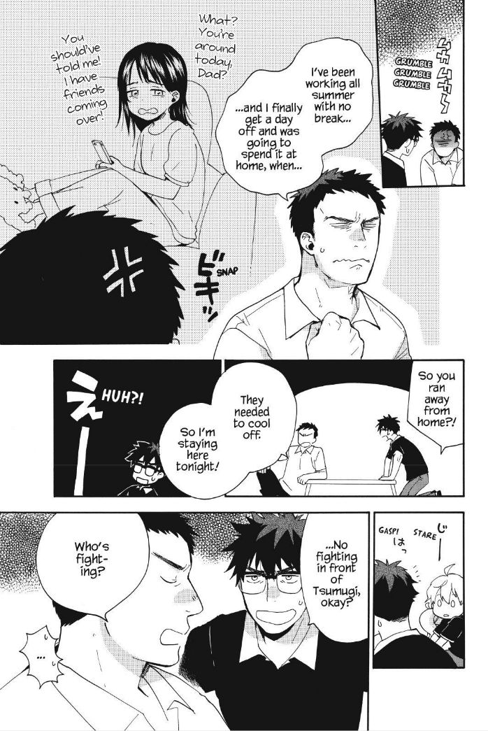 Amaama to Inazuma Chapter 28 page 5 - Chapter 28 : Uncle & Sanma