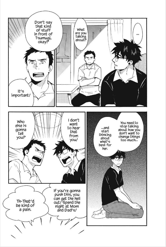 Amaama to Inazuma Chapter 28 page 8 - Chapter 28 : Uncle & Sanma