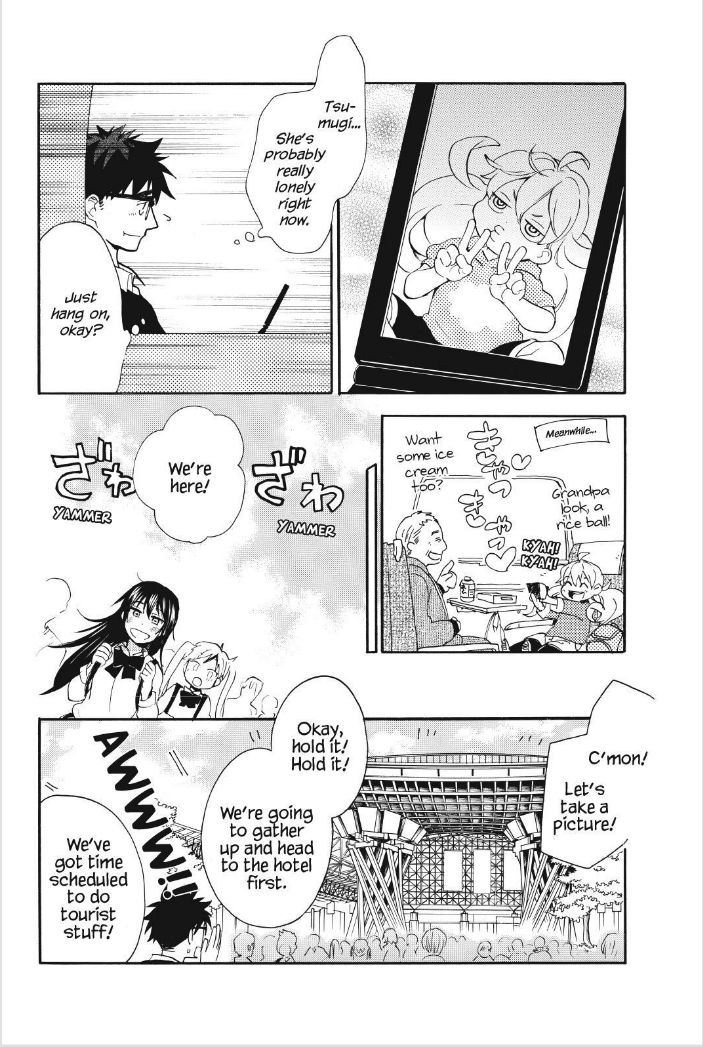 Amaama to Inazuma Chapter 29 page 11 - Chapter 29 : Rice Balls and a School Trip