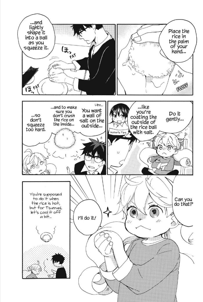 Amaama to Inazuma Chapter 29 page 4 - Chapter 29 : Rice Balls and a School Trip