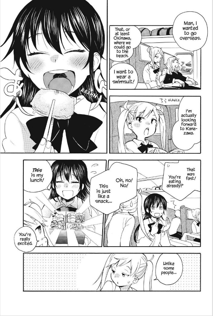 Amaama to Inazuma Chapter 29 page 8 - Chapter 29 : Rice Balls and a School Trip