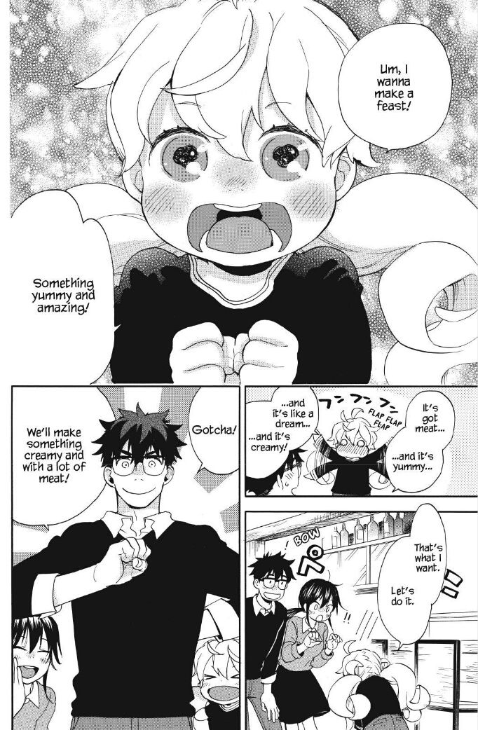 Amaama to Inazuma Chapter 30 page 23 - Chapter 30 : Welcome Home and Chicken Cream Stew
