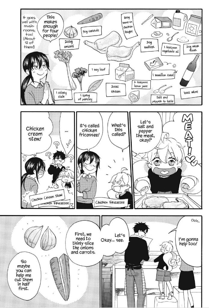 Amaama to Inazuma Chapter 30 page 24 - Chapter 30 : Welcome Home and Chicken Cream Stew
