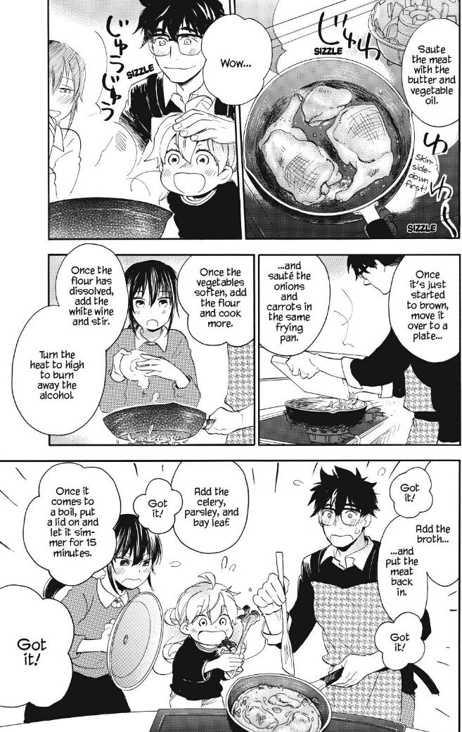 Amaama to Inazuma Chapter 30 page 26 - Chapter 30 : Welcome Home and Chicken Cream Stew