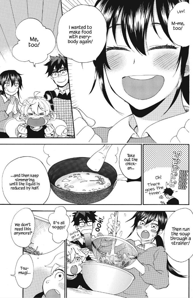 Amaama to Inazuma Chapter 30 page 28 - Chapter 30 : Welcome Home and Chicken Cream Stew