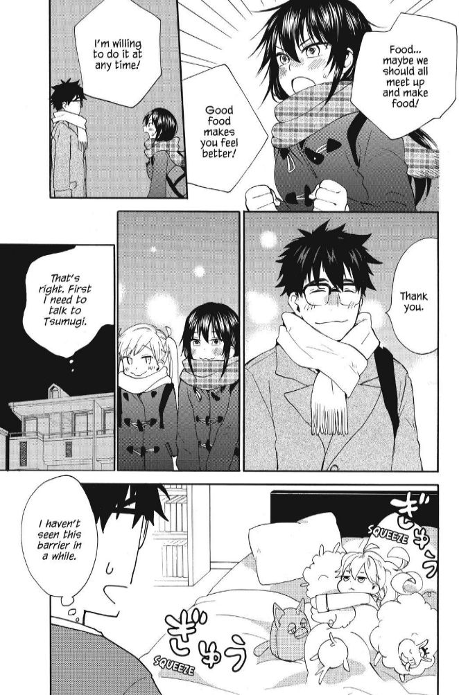 Amaama to Inazuma Chapter 33 page 17 - Chapter 33 : Fluffy, Melty, Heavenly Oyako-don