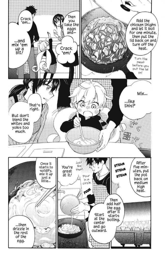 Amaama to Inazuma Chapter 33 page 28 - Chapter 33 : Fluffy, Melty, Heavenly Oyako-don