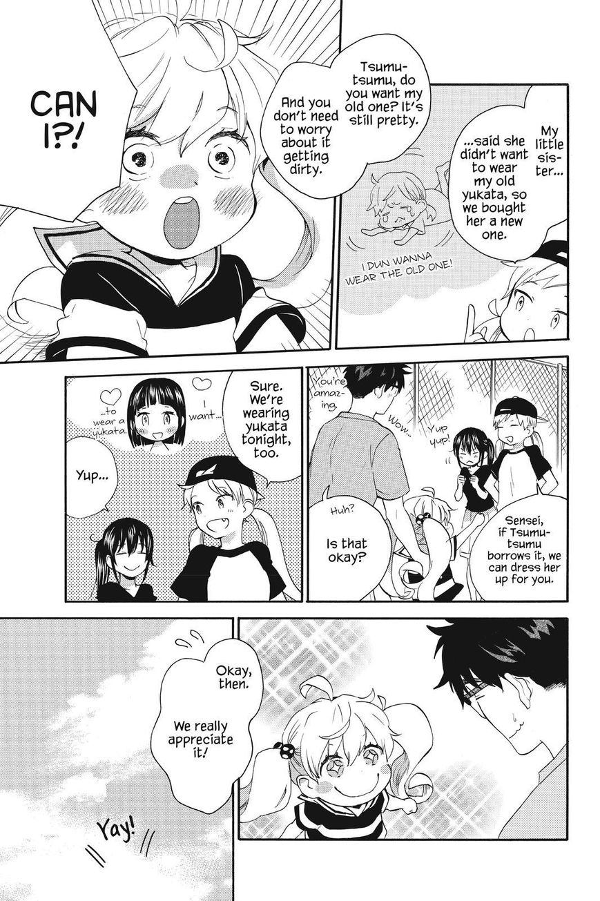 Amaama to Inazuma Chapter 34.5 page 11 - Chapter 34.5 : Extra Episode 1 Yukata and Summer Nagashi-Soumen