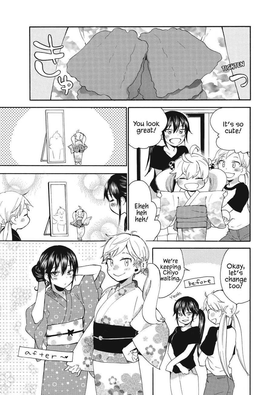 Amaama to Inazuma Chapter 34.5 page 13 - Chapter 34.5 : Extra Episode 1 Yukata and Summer Nagashi-Soumen