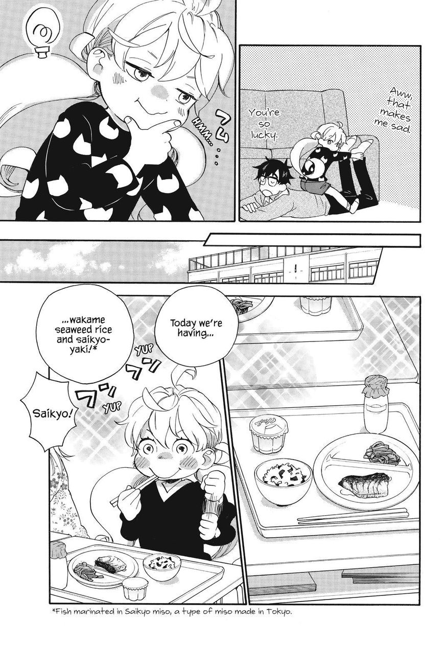 Amaama to Inazuma Chapter 35 page 12 - Chapter 35 : Elementary School and School Lunch