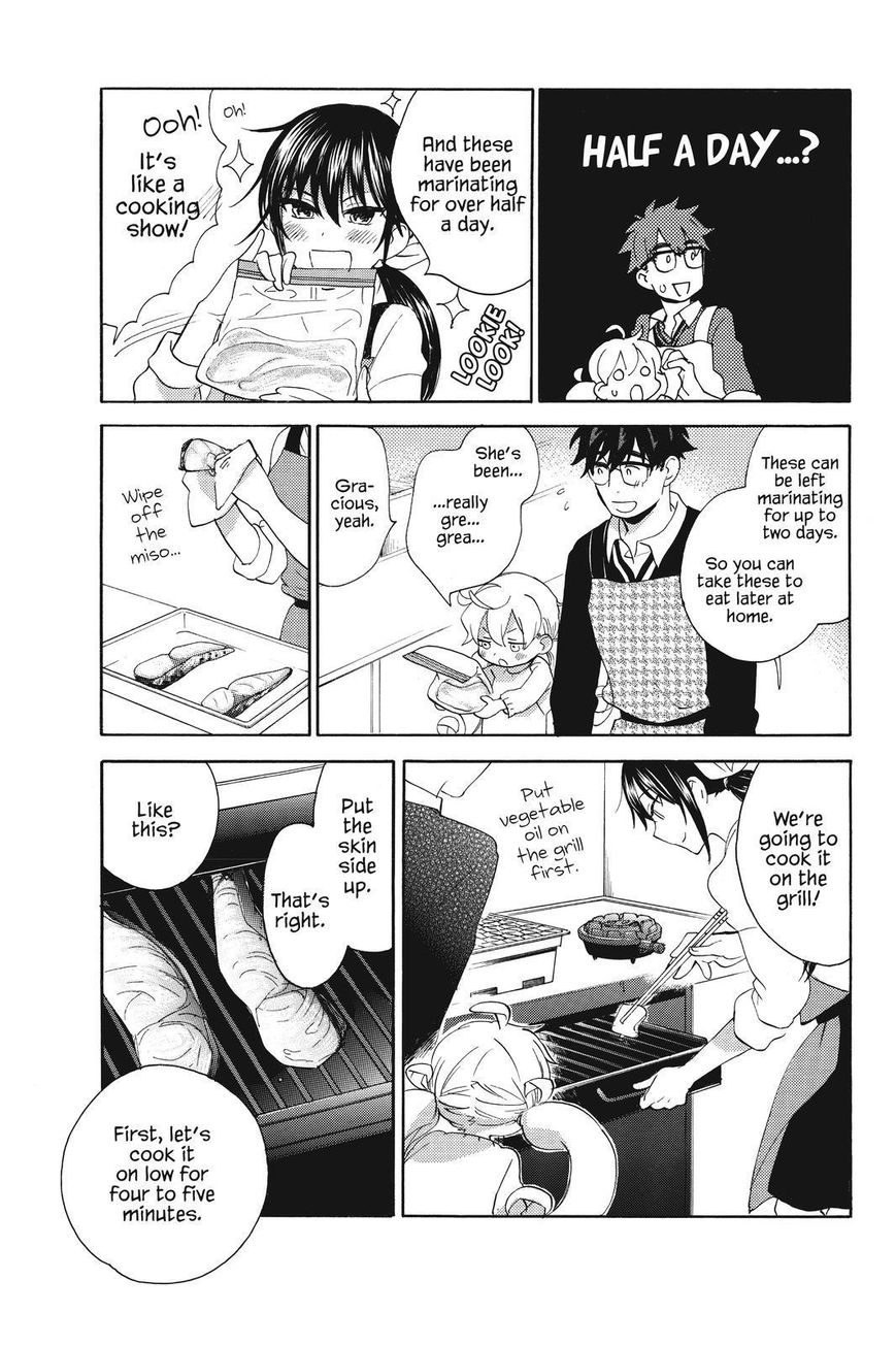 Amaama to Inazuma Chapter 35 page 22 - Chapter 35 : Elementary School and School Lunch
