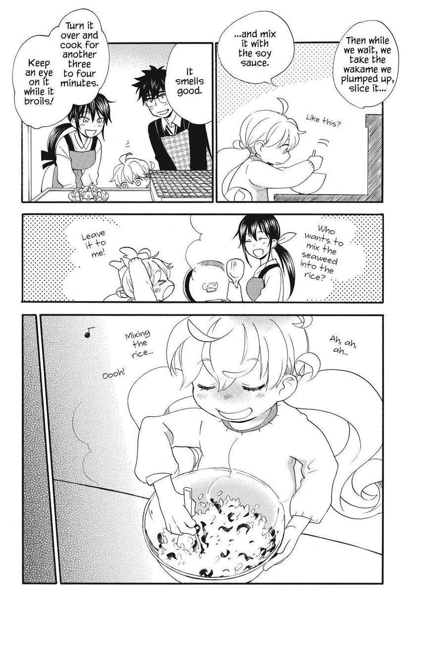 Amaama to Inazuma Chapter 35 page 23 - Chapter 35 : Elementary School and School Lunch