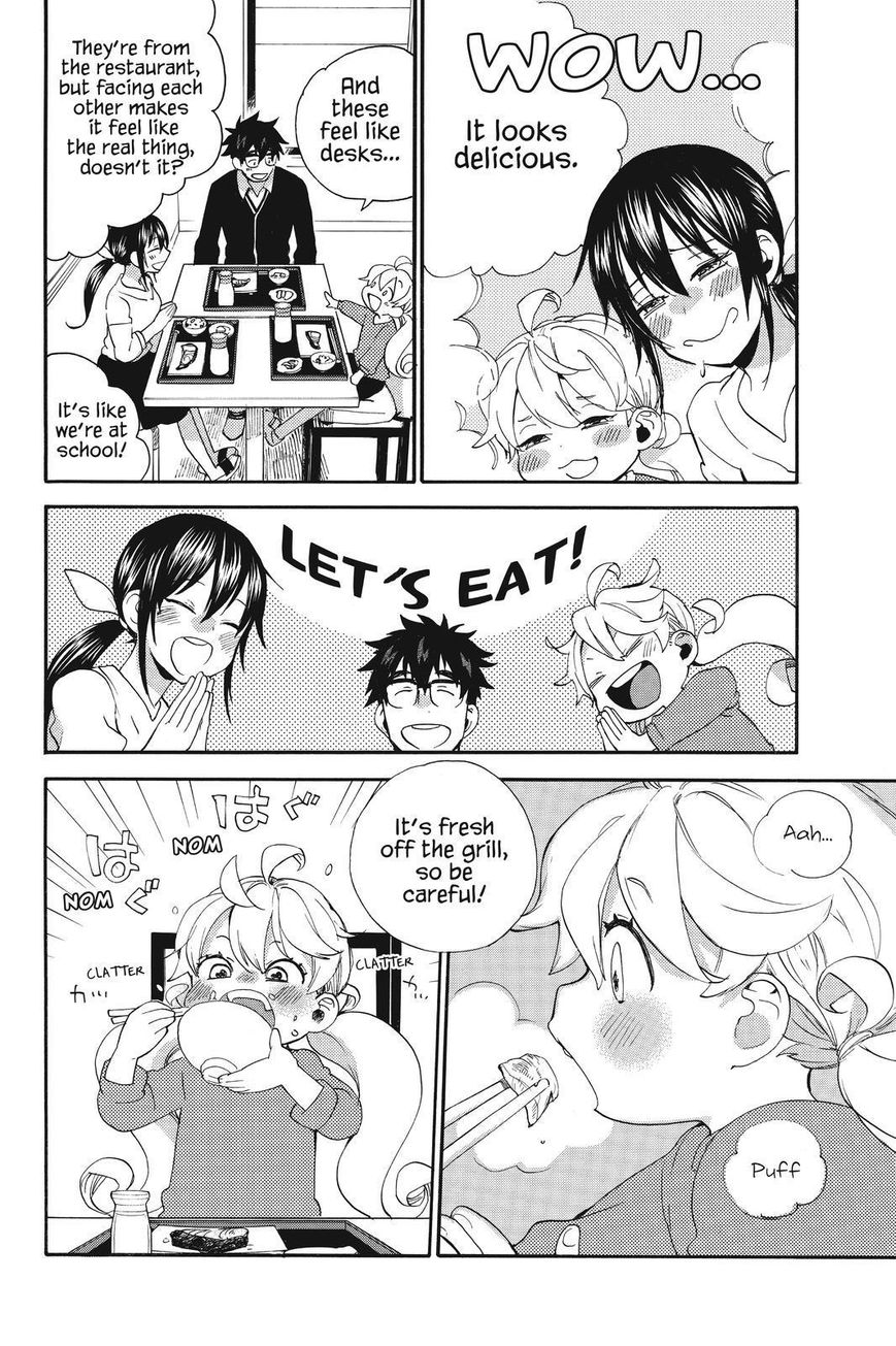 Amaama to Inazuma Chapter 35 page 25 - Chapter 35 : Elementary School and School Lunch