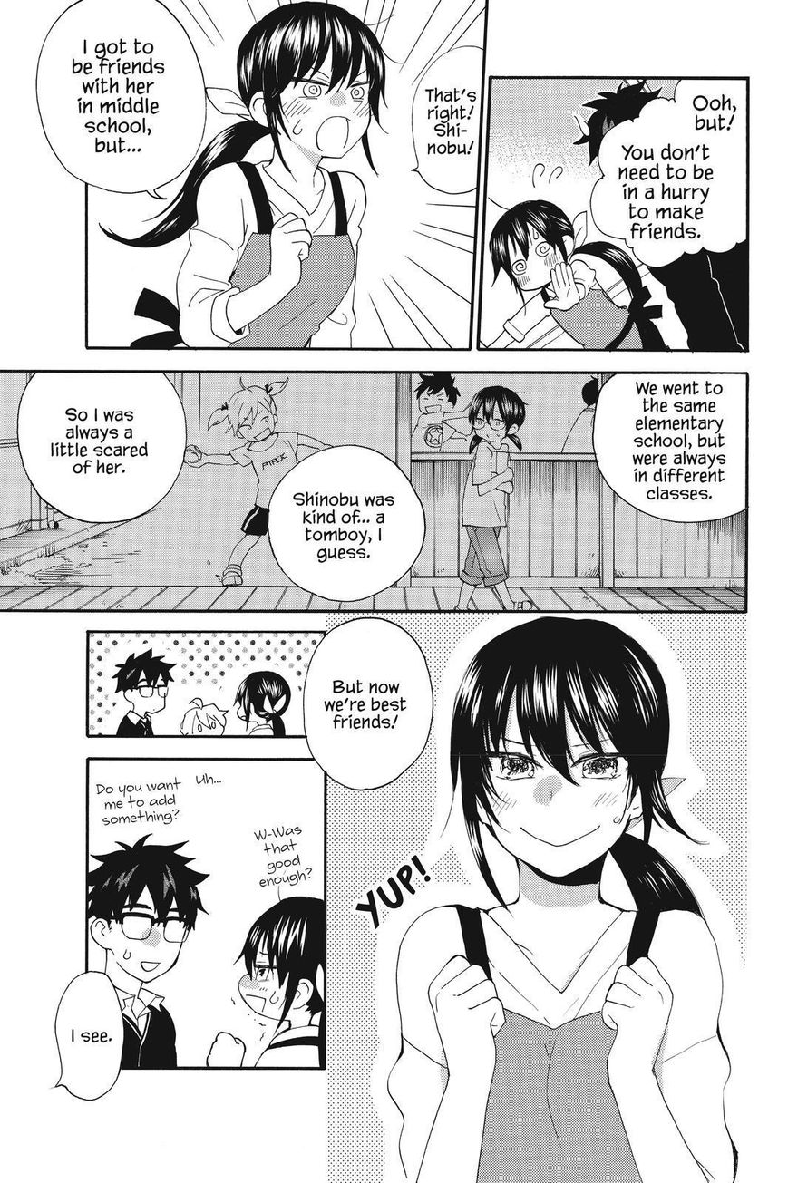 Amaama to Inazuma Chapter 35 page 28 - Chapter 35 : Elementary School and School Lunch