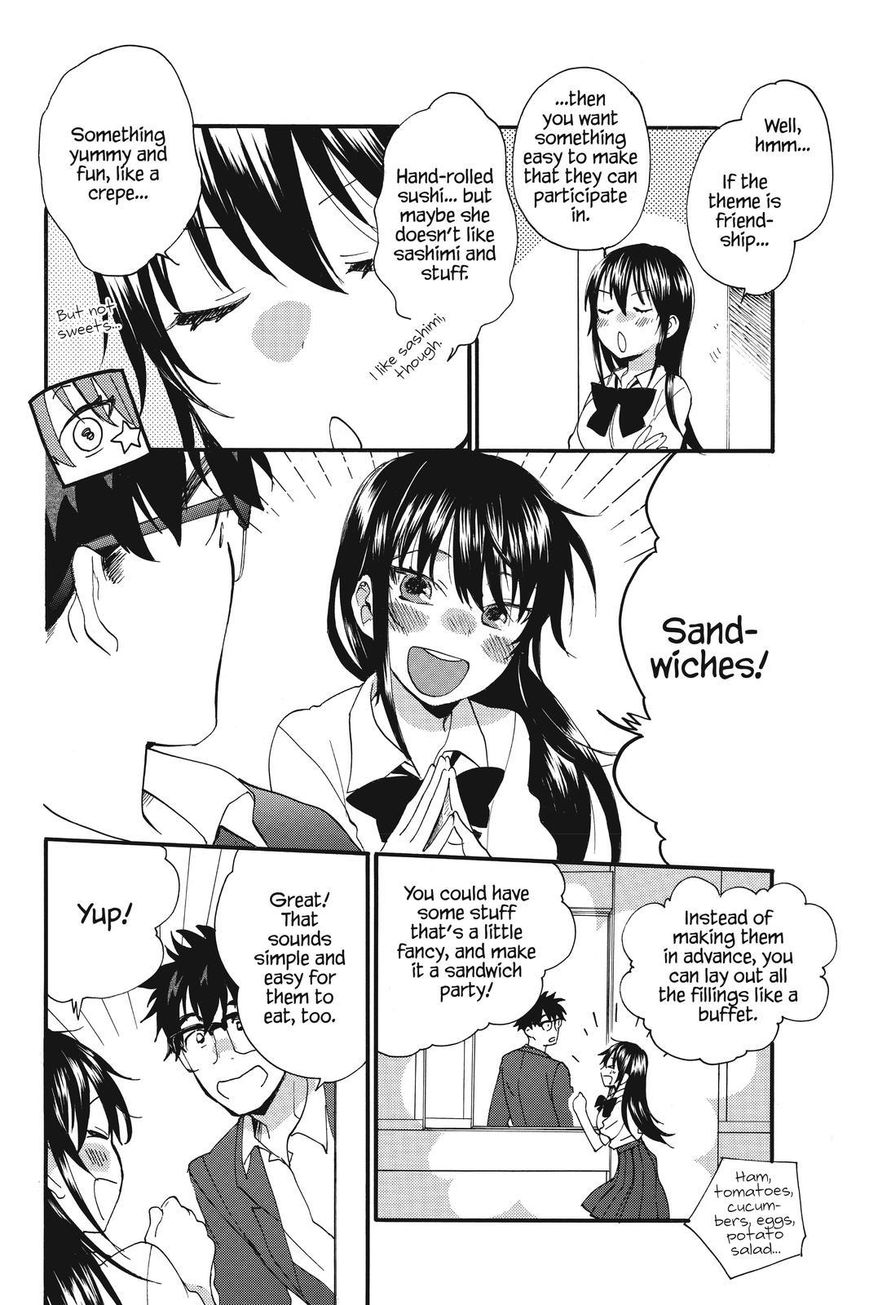 Amaama to Inazuma Chapter 36 page 14 - Chapter 36 : Sandwiches, and Can We Be Friends?