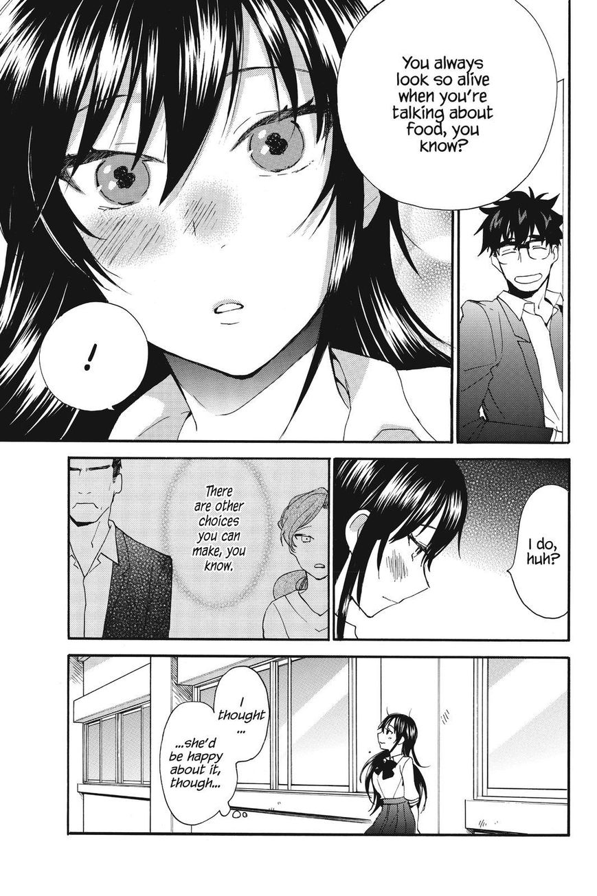 Amaama to Inazuma Chapter 36 page 15 - Chapter 36 : Sandwiches, and Can We Be Friends?