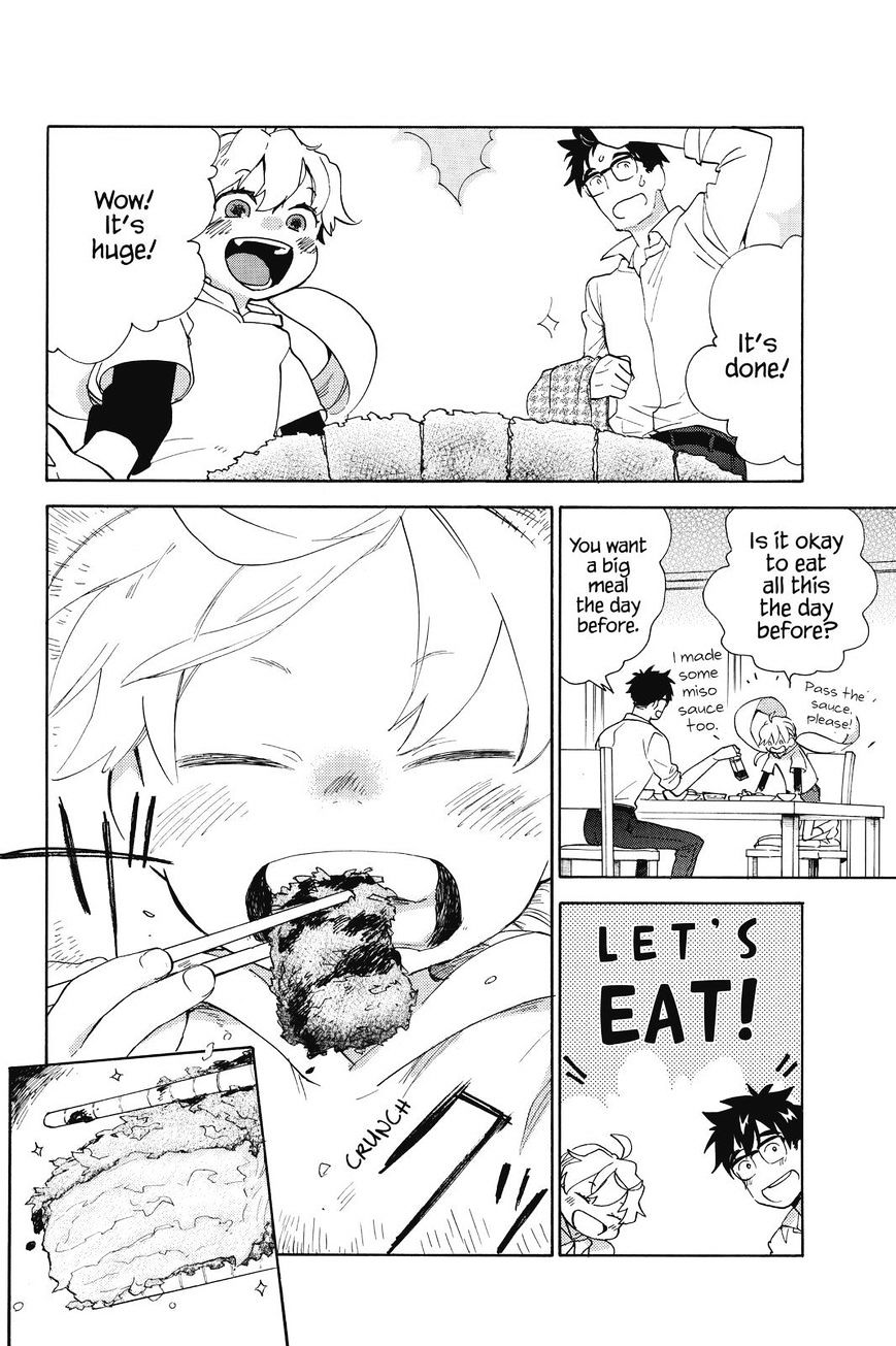 Amaama to Inazuma Chapter 38 page 18 - Chapter 38 : Tonkatsu and Field Day