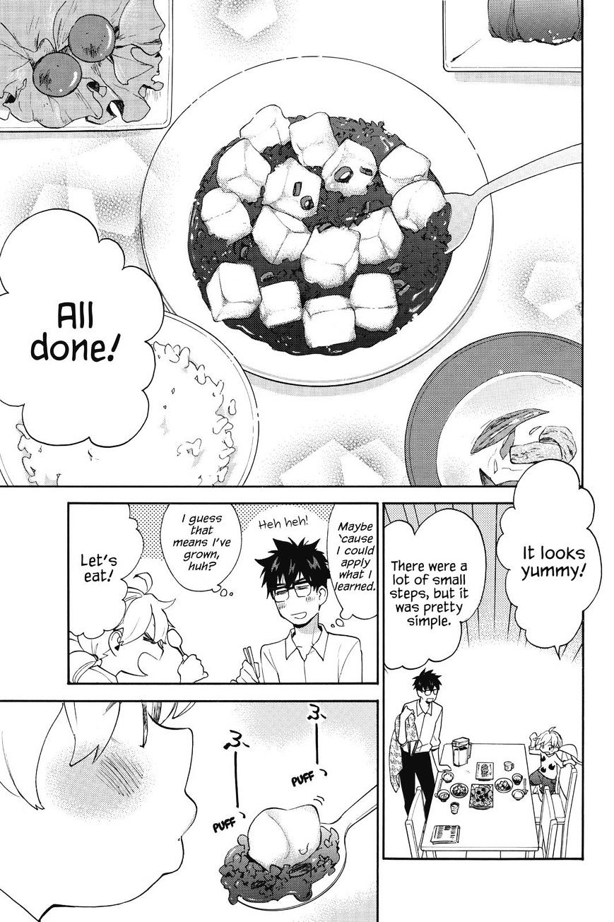Amaama to Inazuma Chapter 39 page 25 - Chapter 39 : A Cavity? and Homemade Mapo Tofu