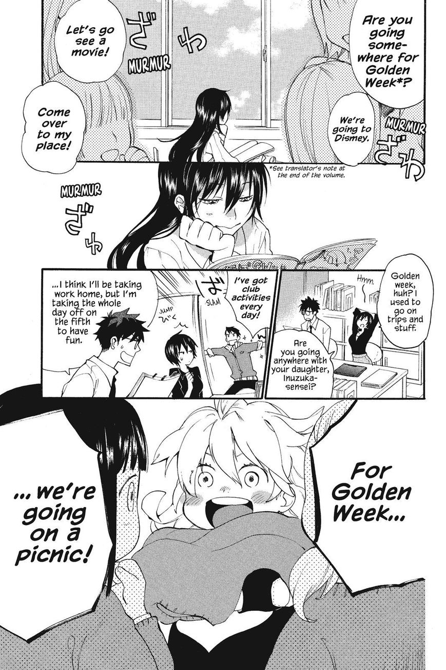 Amaama to Inazuma Chapter 4 page 1 - Chapter 4 : Golden Week and Packed Lunches