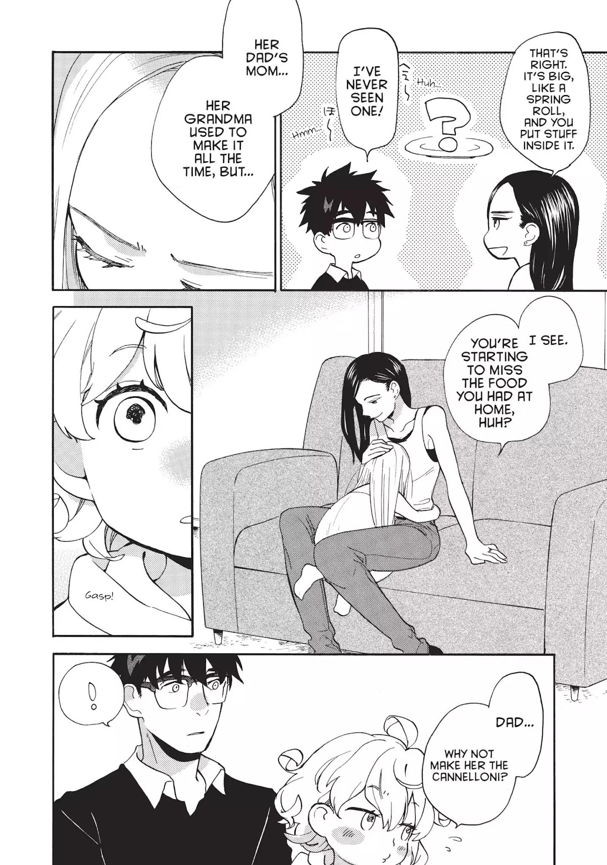Amaama to Inazuma Chapter 41 page 12 - Chapter 41: Cannelloni of Jealousy and Making Up