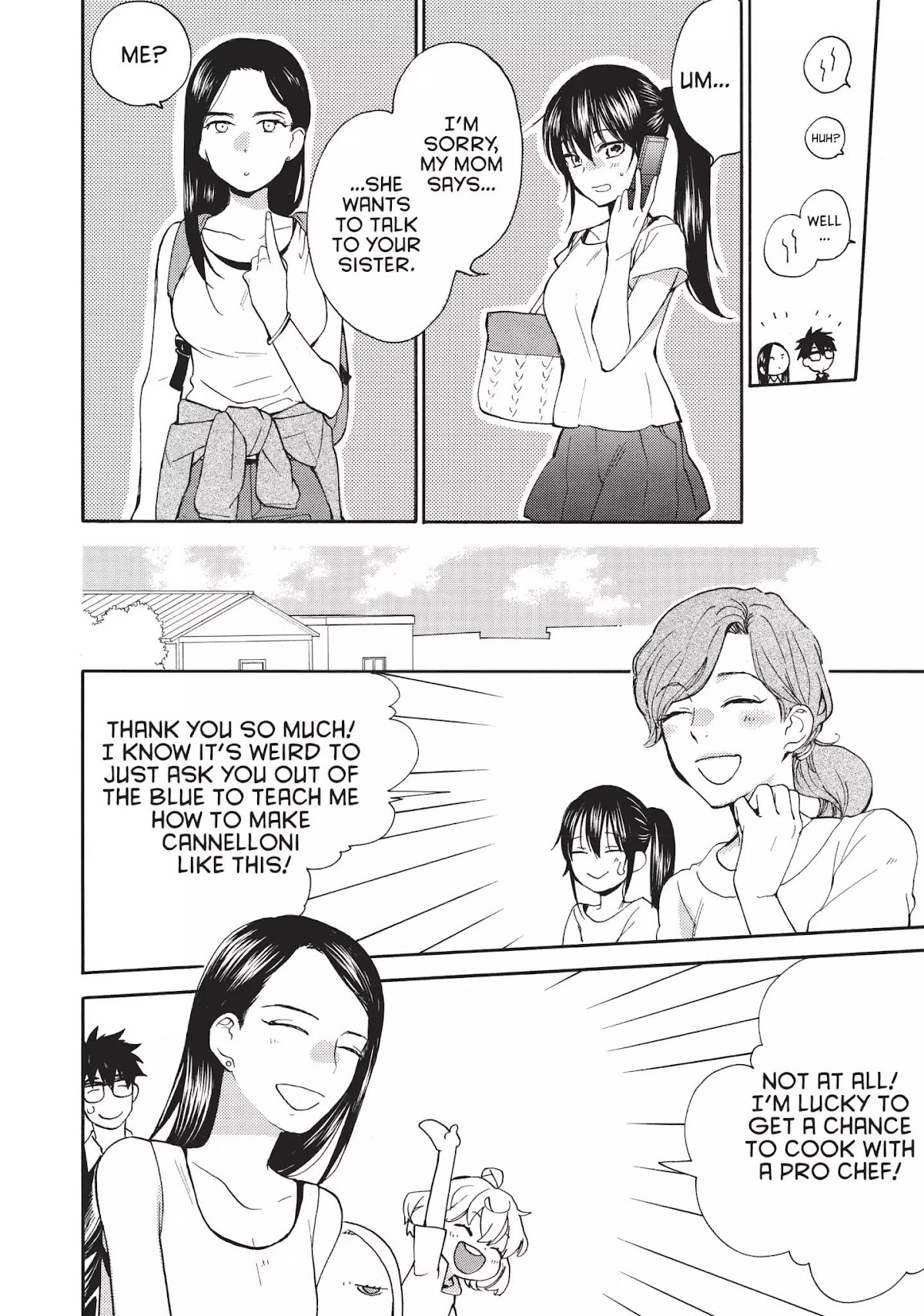 Amaama to Inazuma Chapter 41 page 18 - Chapter 41: Cannelloni of Jealousy and Making Up