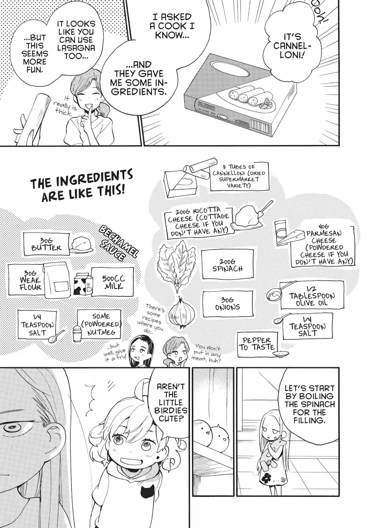 Amaama to Inazuma Chapter 41 page 19 - Chapter 41: Cannelloni of Jealousy and Making Up