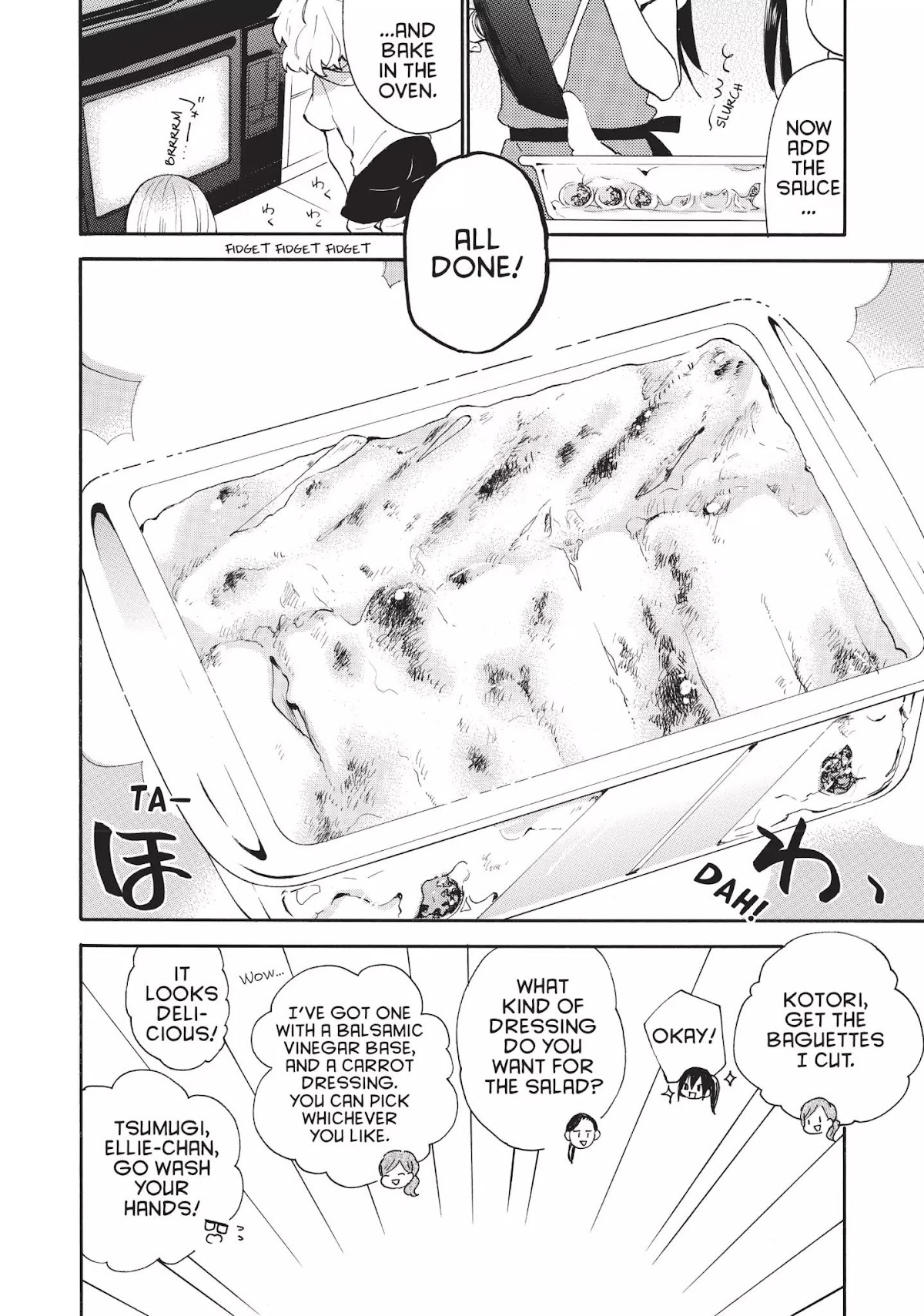 Amaama to Inazuma Chapter 41 page 24 - Chapter 41: Cannelloni of Jealousy and Making Up