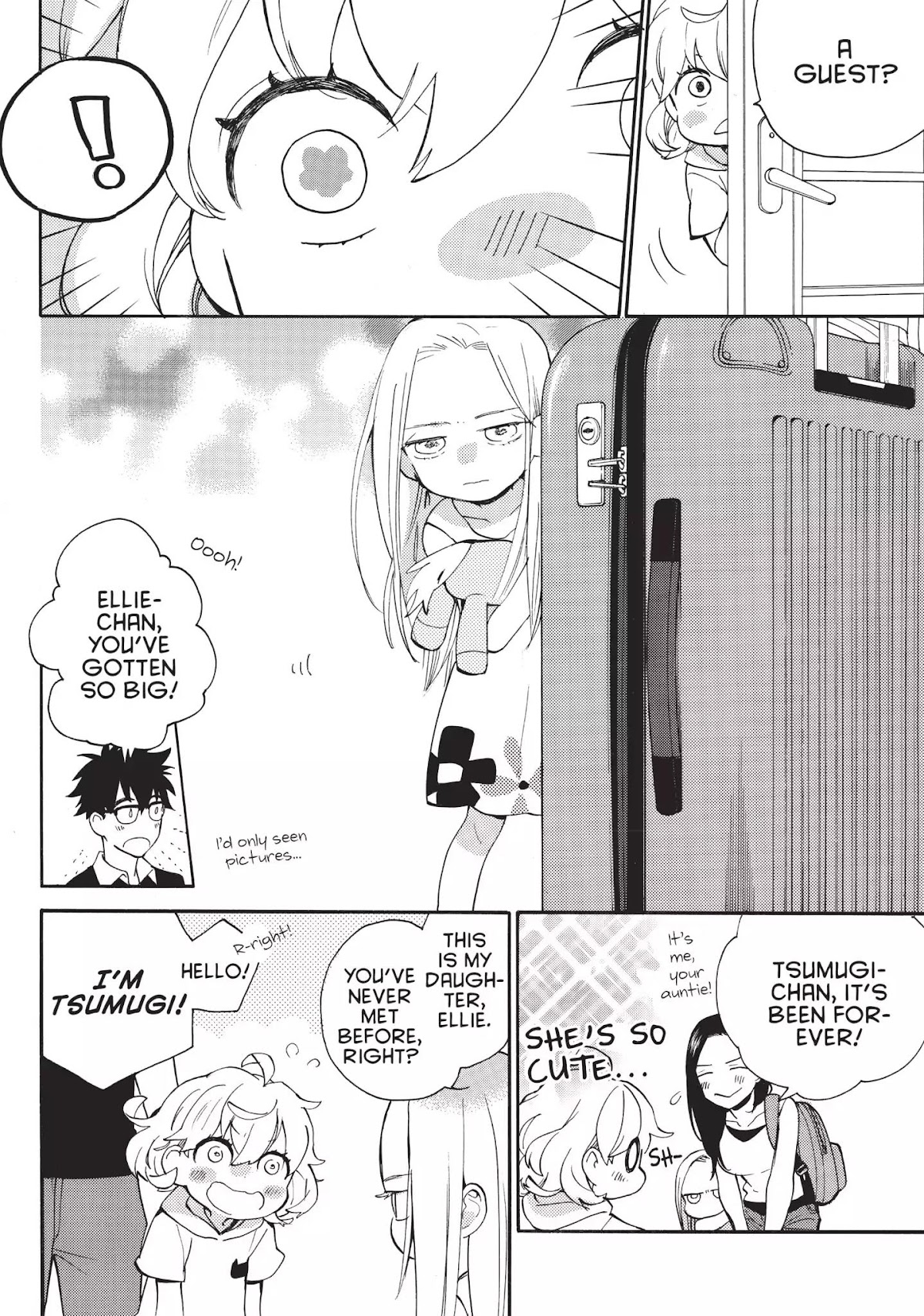 Amaama to Inazuma Chapter 41 page 4 - Chapter 41: Cannelloni of Jealousy and Making Up