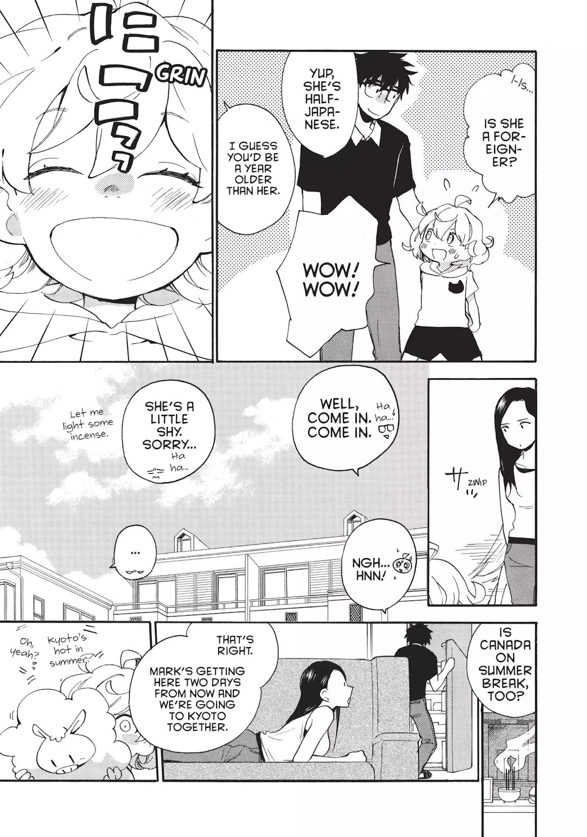 Amaama to Inazuma Chapter 41 page 5 - Chapter 41: Cannelloni of Jealousy and Making Up