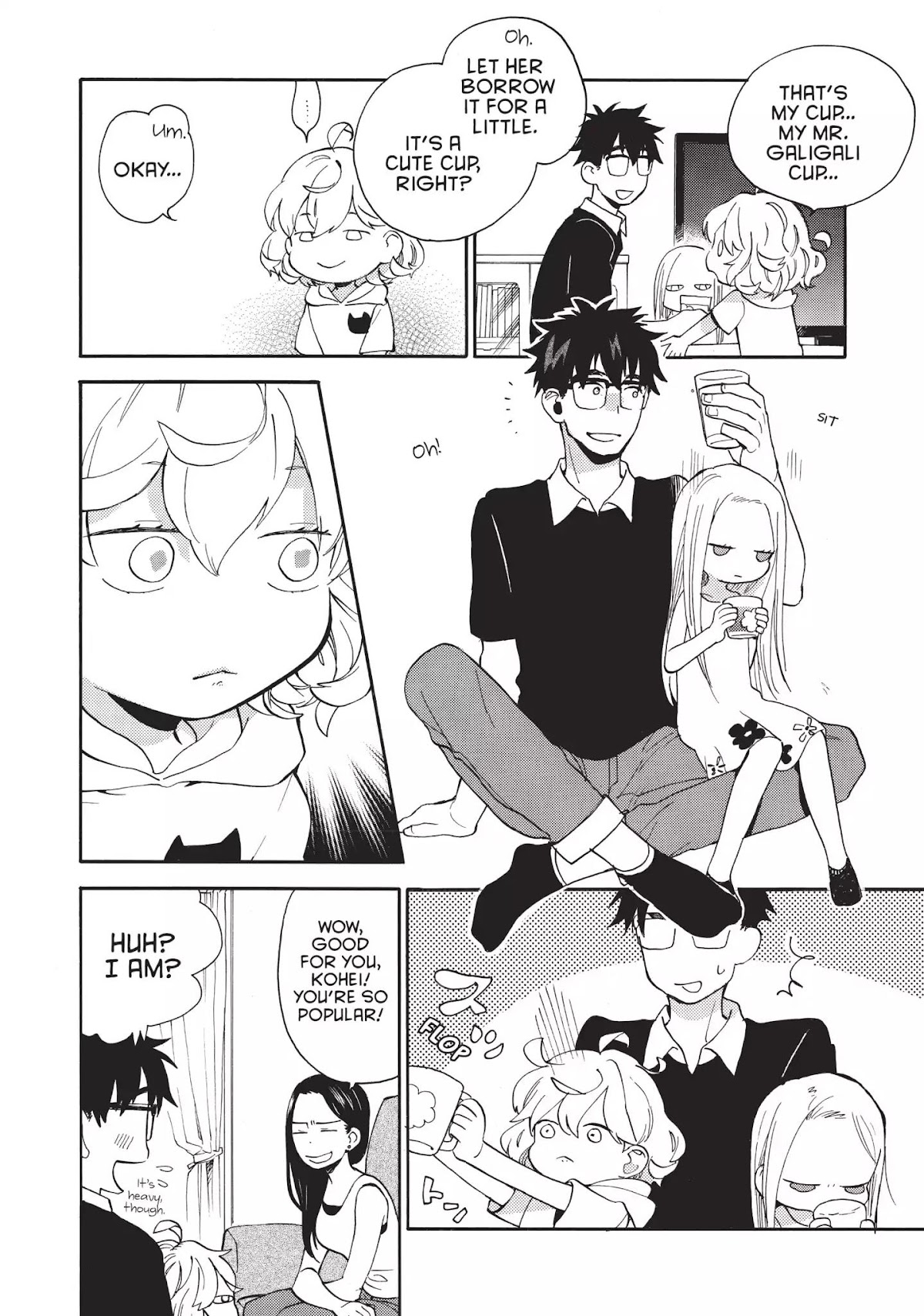 Amaama to Inazuma Chapter 41 page 8 - Chapter 41: Cannelloni of Jealousy and Making Up