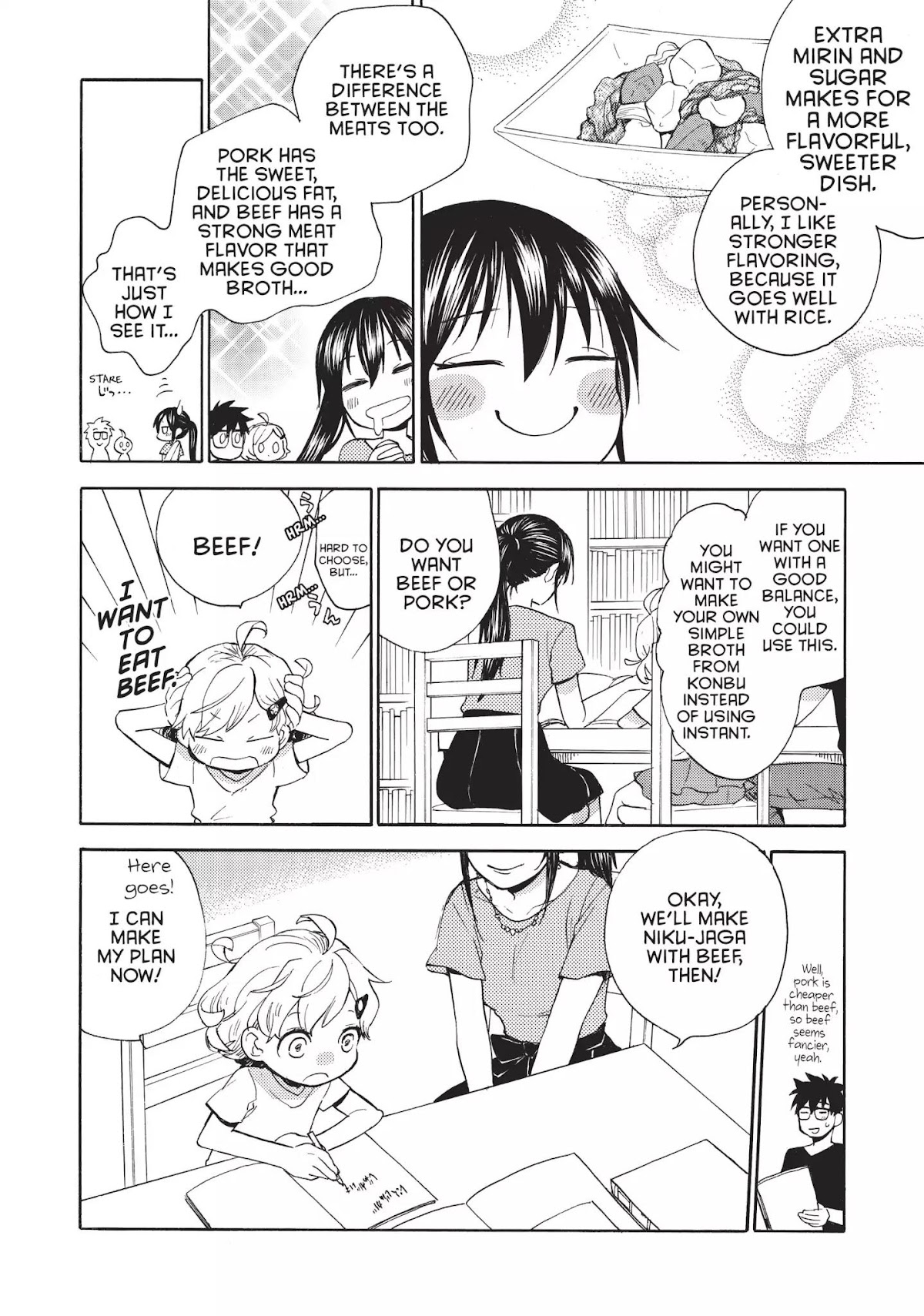 Amaama to Inazuma Chapter 43 page 10 - Chapter 43: My First Niku-Jaga