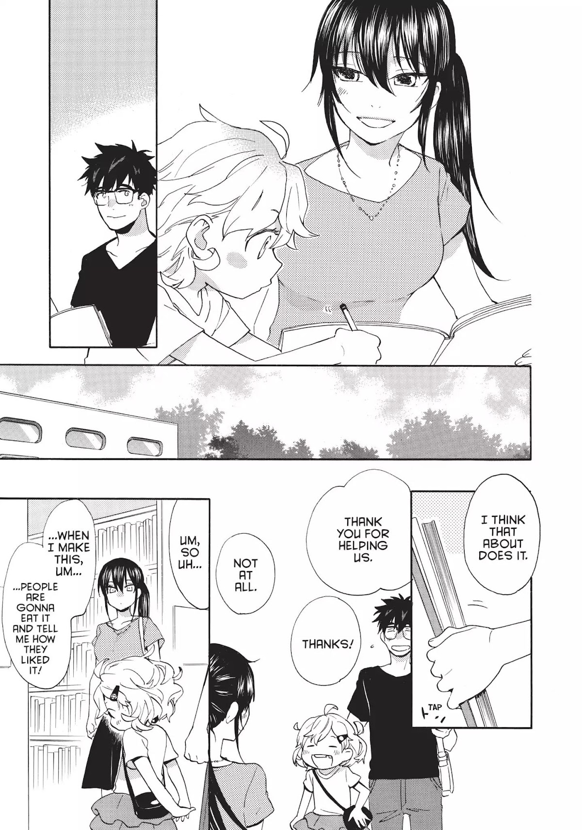 Amaama to Inazuma Chapter 43 page 11 - Chapter 43: My First Niku-Jaga